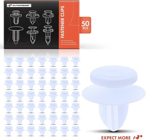 A-Premium 20pcs Nylon Molding Metainer Clip متوافق مع Mitsubishi Outlander 2014-2021 ، Lancer 2008-2017 ، Galant 2004-2012 ، Eclipse Cross 2018-2020 ، Outlander Phev 2018-2021 in Saudi Arabia