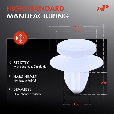 A-Premium 20pcs Nylon Molding Metainer Clip متوافق مع Mitsubishi Outlander 2014-2021 ، Lancer 2008-2017 ، Galant 2004-2012 ، Eclipse Cross 2018-2020 ، Outlander Phev 2018-2021 in Saudi Arabia