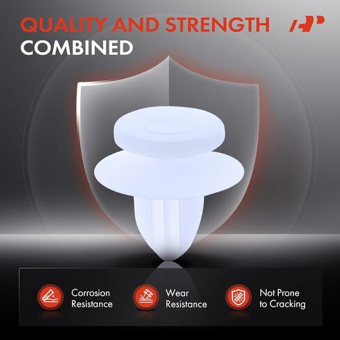 A-Premium 20pcs Nylon Molding Metainer Clip متوافق مع Mitsubishi Outlander 2014-2021 ، Lancer 2008-2017 ، Galant 2004-2012 ، Eclipse Cross 2018-2020 ، Outlander Phev 2018-2021 in Saudi Arabia