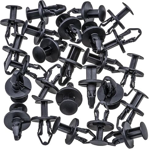 REXKA 25PCS 8MM HOLE MODEL 3 MODEL Y FRONT LOWER SHIELD SHIELD LUNDER UNDERSTION PUSH-TYPE TYPE CLIPS 1128034-00-B for Tesla Model 3 Model Y 112803400B in Saudi Arabia