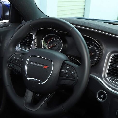 Voodonala for Durango Center Center Dash Board Console Console Trim for 2011-2024+ Dodge Durango Indior Accessories ، 1pc Red ABS in Saudi Arabia