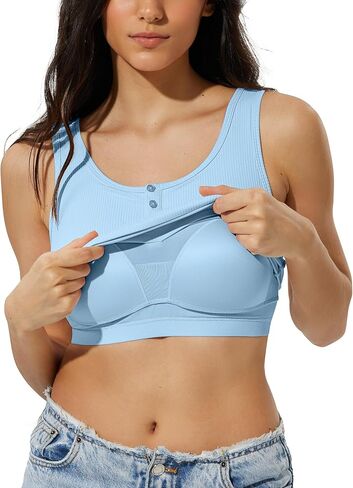 ZeroBound Built in Shelf Bra Tank Crop Top - Square Neck Tank Tops for Women, Basics Going Out Top Sleeveless Garment in Saudi Arabia
