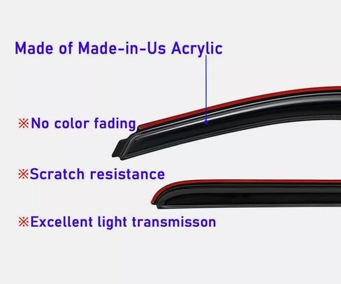 تنفيس انحراف النوافذ زعماء في القنوات FIT Ford F150 Accessories 2009-2014 Super Crew in Saudi Arabia