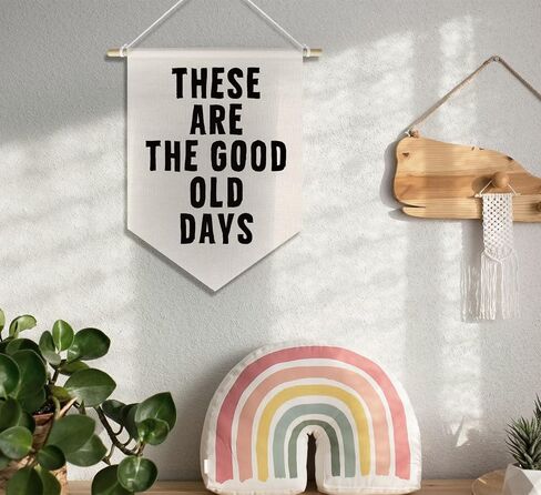 How Lucky Are We Banner Pennant Wall Art Decor Hanging for Kids Boys Room Nursery Playroom Decor, Cute Play Room Decorations, 15x11in in Kuwait