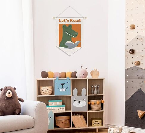 How Lucky Are We Banner Pennant Wall Art Decor Hanging for Kids Boys Room Nursery Playroom Decor, Cute Play Room Decorations, 15x11in in Kuwait