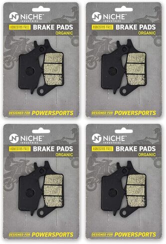 NICHE Brake Pad Set for Kawasaki Z125 Pro 43082-0134 Front Organic in Saudi Arabia