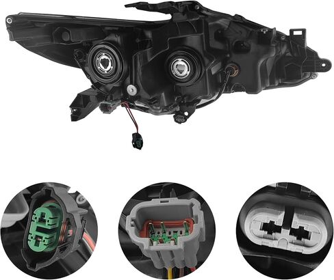 مصباح Halogen Halogen Chrome Housing Side Left Driver لعام 2016 2017 2018 Nissan Altima NI2502247 in Saudi Arabia