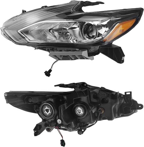 مصباح Halogen Halogen Chrome Housing Side Left Driver لعام 2016 2017 2018 Nissan Altima NI2502247 in Saudi Arabia