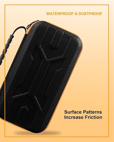 Tire Inflator Case for Airmoto/Skight/LOLSSA/Teffim/Hafuloky/Frarome/ILTIDE, Portable Carrying Air Compressor Case Compatible 120/150 / 180 PSI, Car Air Pump Storage Holder Box in Saudi Arabia