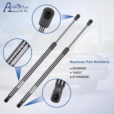 SG350008 Rear Hatch Shocks Struts Lift Gate Supports Gas Springs Compatible with 2010-2013 Kia Soul, Pack of 2 PCS in Saudi Arabia
