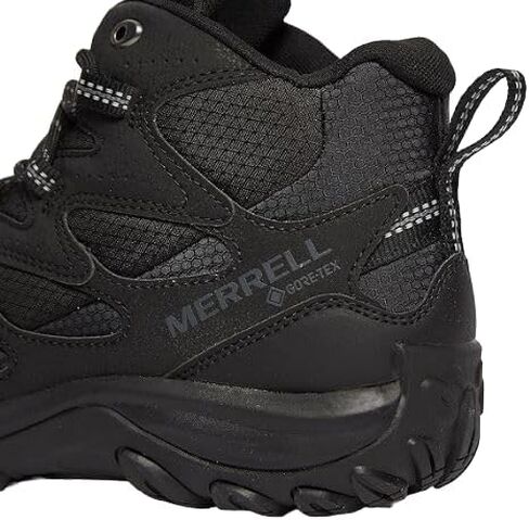 Merrell J500203 Mens Boots West Rim Sport Mid GTX Black/Black US Size 10 in Saudi Arabia