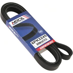 6pk2245 Serpentine Belt Fit 2006-2009 for Ford Fusion 2.3L ، 2003-2006 for Jeep Wrangler 4.0L ، 2003-2005 for Mazda 6 2.3l ، 2006-2008 for Mercury Milan 2.3L in Saudi Arabia