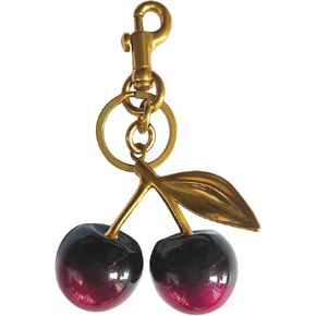 Cherry Keychain,Black Cherry Bag Charm,Black Cherry Keychain,Cherry Purse Charm For Bag And Cherry Keychains For Car in Saudi Arabia