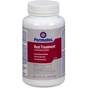 Permatex Extend Rust Treatment Can Be Used W/Body Fillers & Fiberglass 8 Oz. Bottle in Kuwait