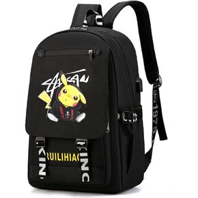 Fashion Men Women Backpack Business Travel with USB Port bags Fits 15.6 Inch Laptop School bag (Picture 1) in Saudi Arabia