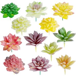 Woohome 6 PCS Faux Fake Succulents Artificial Cactus Decor Artificial Succulent Plants Faux Cactus Plant Artificial Cactus Succulent for Home Decor Indoor Wall Garden DIY in Saudi Arabia
