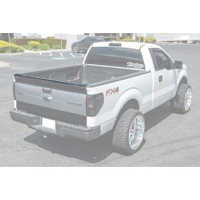 Replacement for 2009-2014 Ford F-150 All Models | Street Series ABS Plastic - Matte Black Rear Trunk Lid Wing Tailgate Spoiler SPOILER-578-ABS in Kuwait