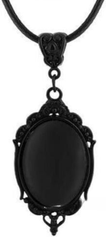 Gothic Necklace for Men Women,Raven Cross Glass Necklaces Bat Pendant Necklace Vintage Gothic Rope Chain Crow Bat Choker Victorian Cemetery Guest Necklaces Halloween Christmas Birthday Jewelry in Saudi Arabia