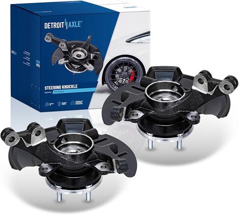 Detroit Axle - 2pc Dekinters Touring Behingles for 2007-2012 Hyundai Elantra - 2011-2012 [Hatchback فقط] - مفاصل سائق وركاب جانبي مع استبدال مجموعة محمل العجلات in Saudi Arabia