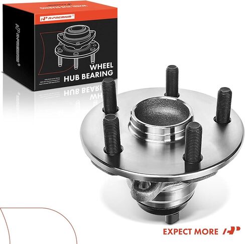A-Premium Front Right Wheel Bearing and Hub Assembly with ABS & 5-Lug Compatible with Lexus LS460 2007-2017, RWD Only in Saudi Arabia