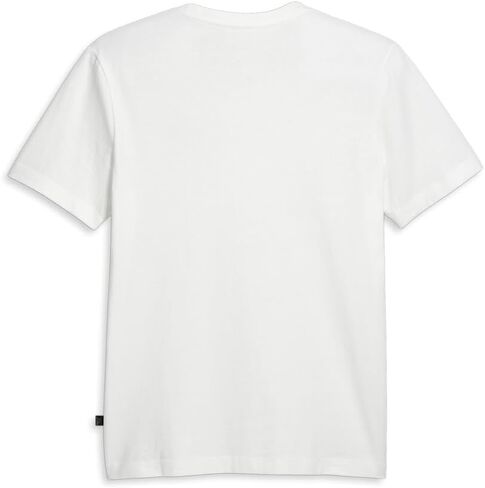 PUMA Mens Essentials No. 1 Logo Crew Neck Short Sleeve Casual Tops Casual - White - Size XL in Saudi Arabia