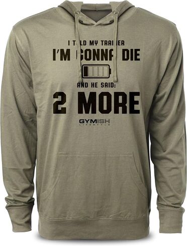 Gymish Lifestyle 2 More Workout Shirts for Men, Motivational T-Shirt for Gym in Kuwait