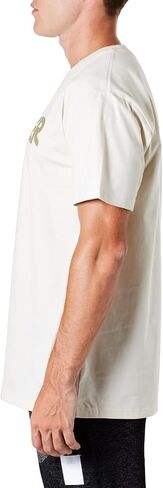 ASICS Tiger Men's LOGO TEE Clothes, M, BEIGE in Saudi Arabia