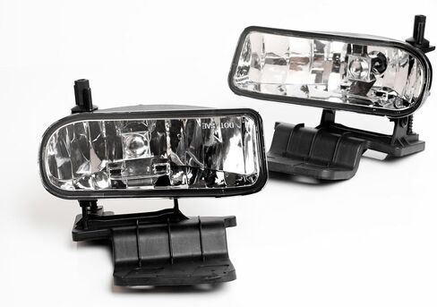 Fog Light Lamp Replacement Set for 1999-2002 Silverado Tahoe Suburban Pair in Saudi Arabia