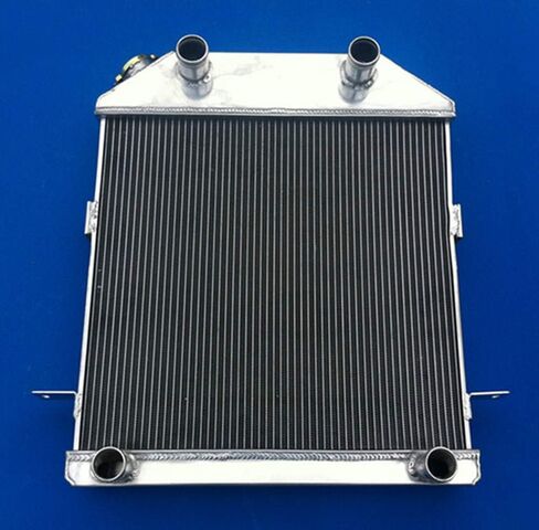 3 ROW Aluminum Radiator For 1939-1941 Ford Mercury Flat Head Deluxe Standard V8 39 40 41 in Saudi Arabia