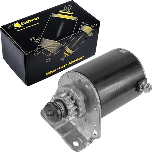 Caltric Starter Compatible with Toro Timecutter Z380 Z420 Z 380 420 Riding Mower Briggs & Stratton 465Cc 2005-2006/14 Teeth Improved Steel Gear in Saudi Arabia