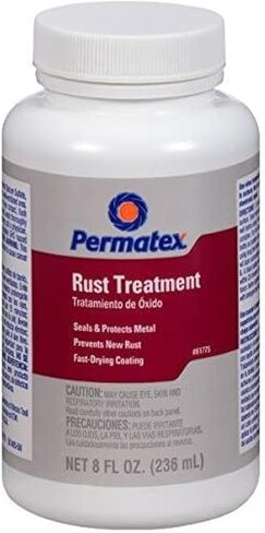 Permatex Extend Rust Treatment Can Be Used W/Body Fillers & Fiberglass 8 Oz. Bottle in Kuwait