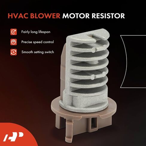 A-Premium Rear HVAC Blower Motor Resistor Compatible with Acura MDX 2001-2006 & Honda Pilot 2003-2008 - Replace# 79330S2K941, 79330S3VA51 in Saudi Arabia