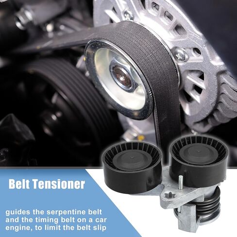 X AUTOHAUX Engine Belt Tensioner Pulley Assembly Serpentine Tensioner for BMW 335i 3.0L 2007-2013 for BMW 535i 3.0L 2008-2010 No.11287563927 in Saudi Arabia