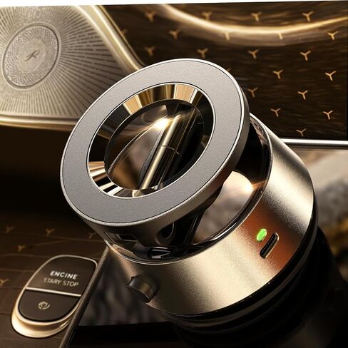 LISEN for Magsafe Car Phone Mount ، حامل الهاتف الخليوي كأس الشفط الكهربائي ، لـ iPhone 16 15 14 13 12 Pro Max Samsung Android والهواتف الذكية in Kuwait