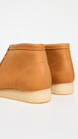 Clarks Mens Wallabee Boot Blue Suede | 26181134 in Kuwait