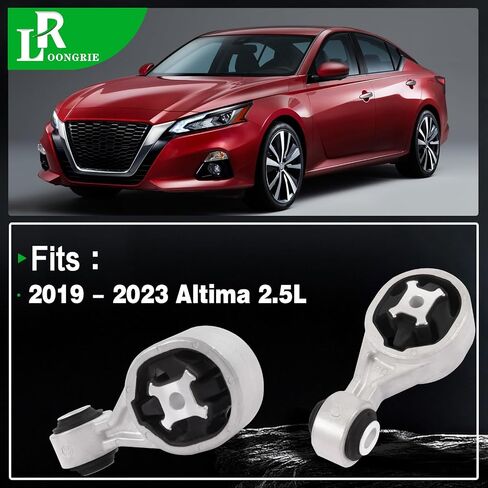 محرك المحرك ومجموعة حامل ناقل الحركة متوافقة مع محرك 2019 2020 2021 2022 2023 Altima 2.5L L4، استبدال OE A4382 11210-6CA0A A4389 11350-6CA0A A4381 11220-6CA0A A4390 11360-6CA0A مجموعة من 4 in Kuwait