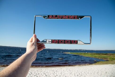 Desert Cactus North Carolina Central University Car Accessories Eagles Metal License Plate Frame and Tag Holder for Front or Rear of Car (Alumni) in Saudi Arabia