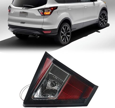 Inner Taillight Assembly Compatible with 2017-2019 Ford Escape Taillight Brake Light Replace Left Driver's Side Taillight Assembly GJ5Z13405F FO2802118 in Saudi Arabia