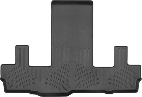 WeatherTech Custom Fit FloorLiners for Escalade ESV, Suburban, Yukon XL, Escalade-V ESV - 3rd Row (4416325), Black in Saudi Arabia