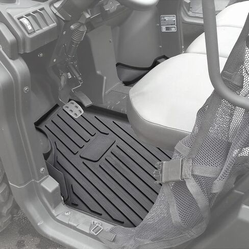 حصيرة Kemimoto Floor 2PCs ، متوافقة مع Defender Can-Am والمدافع Max 2016-2019 ، TPE First Row Floor Liner in Saudi Arabia