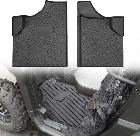 حصيرة Kemimoto Floor 2PCs ، متوافقة مع Defender Can-Am والمدافع Max 2016-2019 ، TPE First Row Floor Liner in Saudi Arabia