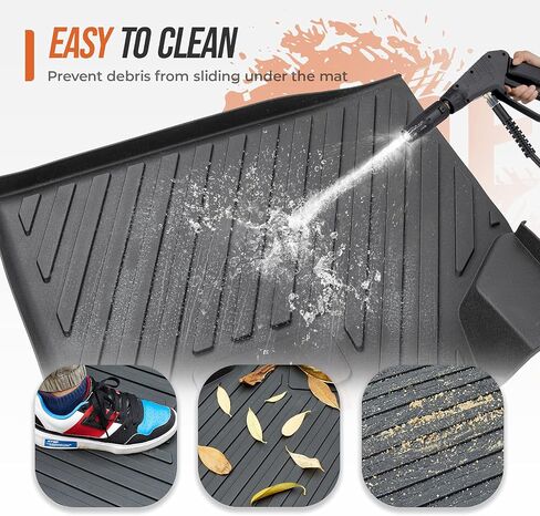 حصيرة Kemimoto Floor 2PCs ، متوافقة مع Defender Can-Am والمدافع Max 2016-2019 ، TPE First Row Floor Liner in Saudi Arabia