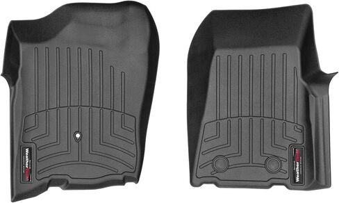 Weathertech مخصص FIRELLOLERS FOR FORD RANGER - الصف الأول (440241) ، أسود in Kuwait