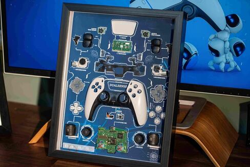 تم تفكيكه حتى NY PS5 وحدة تحكم مزدوجة الإطار ، PS5 تحكم Teardown ، الفنون الجدار المفككة ، ديكور الجدار ، هدية لعشاق اللعبة (الأصل) in Saudi Arabia