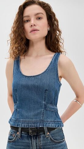 rag & bone Women's Ultra Featherweight Estelle Top in Saudi Arabia