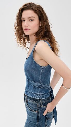 rag & bone Women's Ultra Featherweight Estelle Top in Saudi Arabia