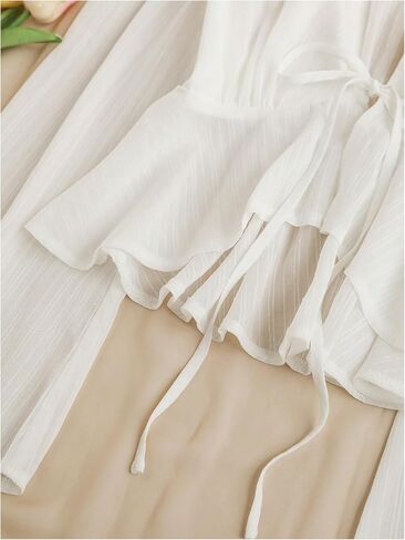 قمادة تربط تربط الأفق العفومة بلوزة الكشكش غير المتكافئة. in Kuwait