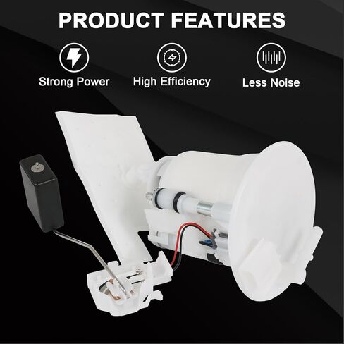 Fuel Pump Assembly Compatible with Yamaha Kodiak 450 YFM450K 2018-2023, Kodiak 450 YFM450 4x4 2018-2023, Replaces # BB5-13907-00-00 BB5-13907-01-00 BB5-13907-03-00 BB5-13907-02-00 in Saudi Arabia
