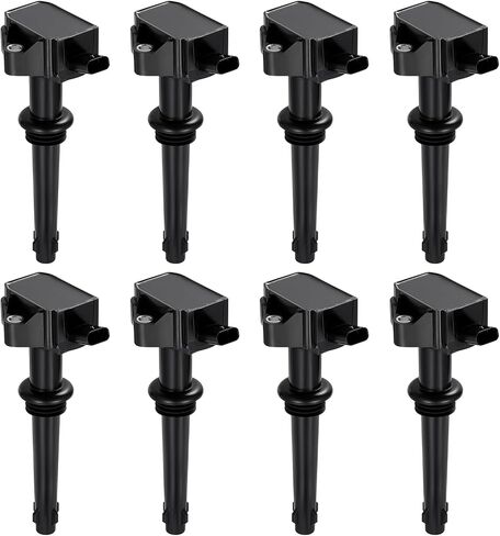 BDFHYK Ignition Coil Packs Compatible with BMW X5 650i 645Ci 550i 545i 750i 745i 750Li 745Li X3 X5 Z4 2002 2003 2004 2005 2006 2007 2008 2009 2.5L 3.0L 3.2L 4.4L 4.8L V8 V12 l6 Coil for UF522 Set of 6 in Saudi Arabia