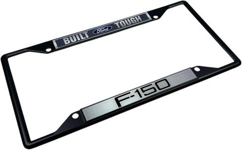 متوافق مع Ford Build Ford Tough F -150 - إطار لوحة ترخيص دايتونا لايت الأسود in Saudi Arabia